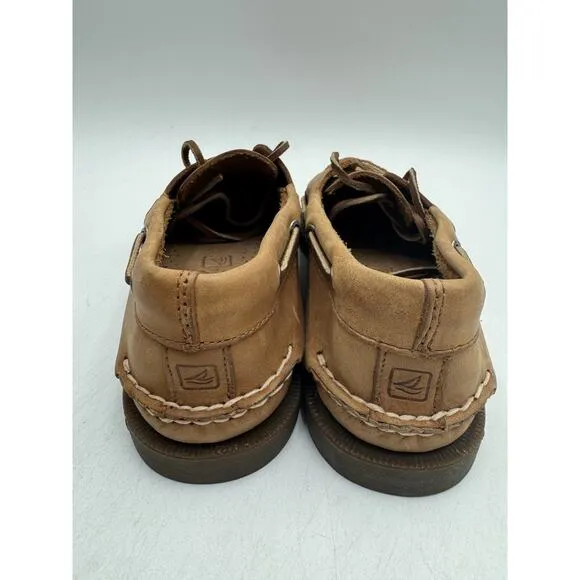 Sperry SAHARA Men's NEW Boat Shoe Brown US Size 9 Small (0197640)
