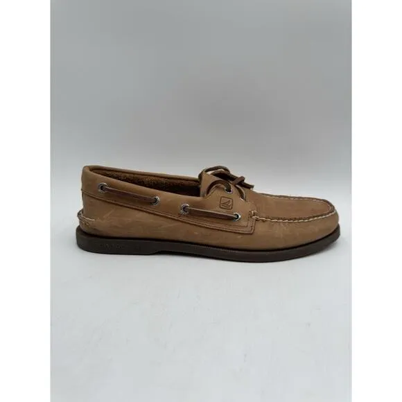 Sperry SAHARA Men's NEW Boat Shoe Brown US Size 9 Small (0197640)