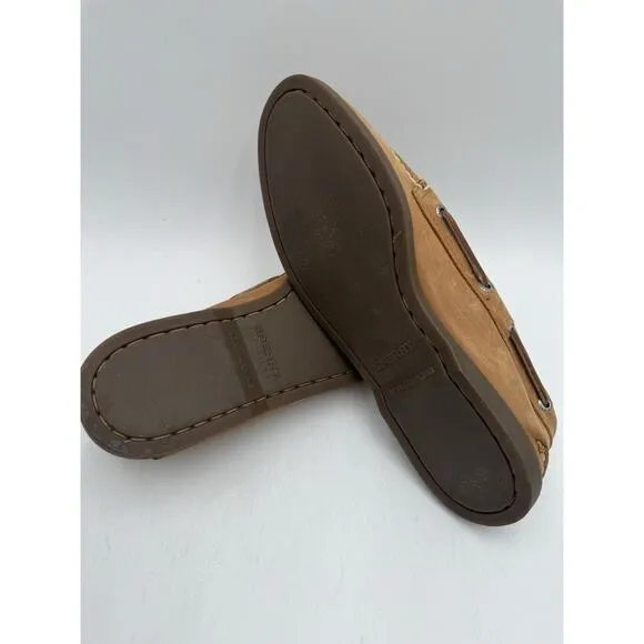 Sperry SAHARA Men's NEW Boat Shoe Brown US Size 9 Small (0197640)