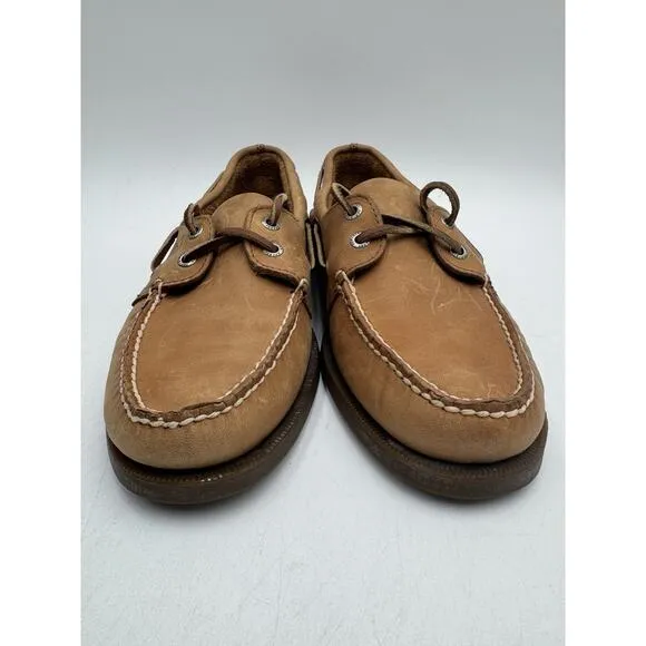 Sperry SAHARA Men's NEW Boat Shoe Brown US Size 9 Small (0197640)