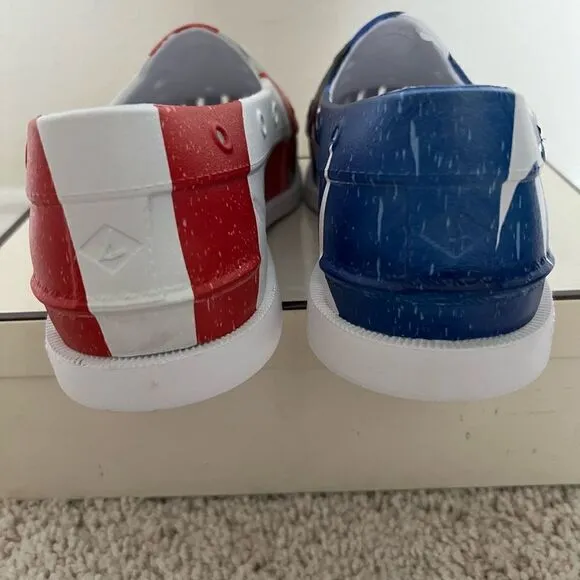 Sperry Top-Sider Americana USA Flag Men Boat Shoes