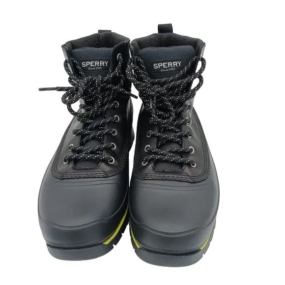 Sperry Top Sider Cannon Winter Waterproof‎ Men's Boots Size 11 Black STS24396