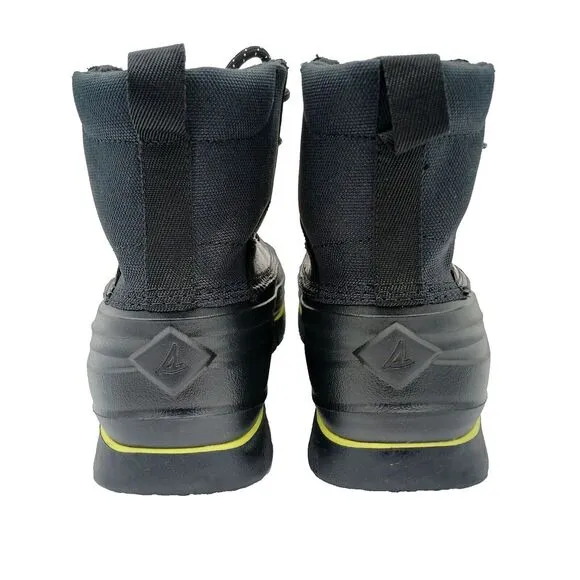 Sperry Top Sider Cannon Winter Waterproof‎ Men's Boots Size 11 Black STS24396