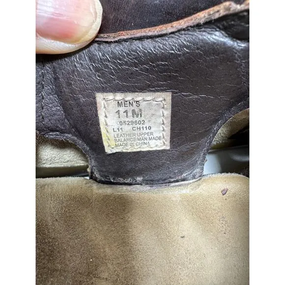 Sperry Top Sider Fisherman Sandals Men Sz 11 M Brown Leather Casual