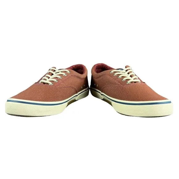 Sperry Top-Sider Halyard CVO Red Wash Lace Up Boat Shoes Men's Sizes 8.5 - 11.5