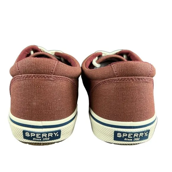 Sperry Top-Sider Halyard CVO Red Wash Lace Up Boat Shoes Men's Sizes 8.5 - 11.5