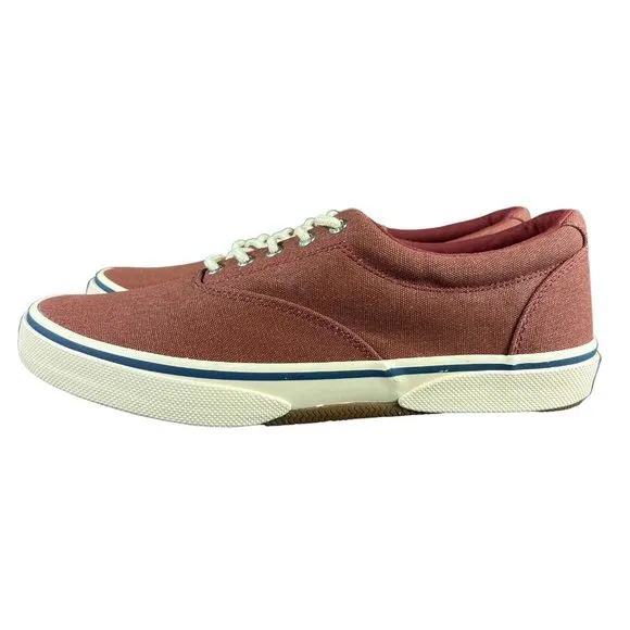 Sperry Top-Sider Halyard CVO Red Wash Lace Up Boat Shoes Men's Sizes 8.5 - 11.5