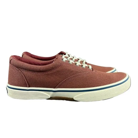 Sperry Top-Sider Halyard CVO Red Wash Lace Up Boat Shoes Men's Sizes 8.5 - 11.5