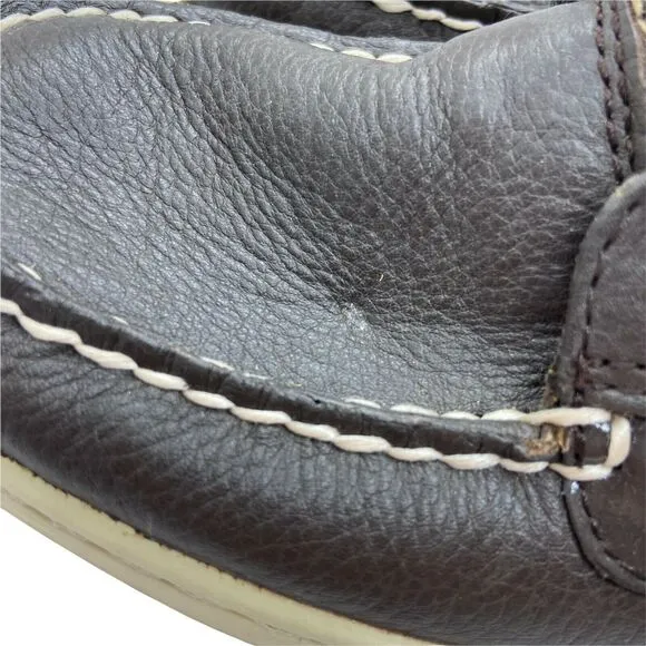 Sperry Top Sider Women's Ladyfish 9173519 Brown Leather Winter Boots Size 7 M