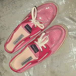 Sperry Topsiders Pink Sequin size 8 M