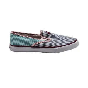 Sperry x Brooks Brothers Mens Seersucker Slip On Shoes Size 11.5