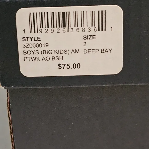 Sperry x Vineyard Vines Boat Shoes Sperry Deck Shoes Red White Blue Boy Size 2 M