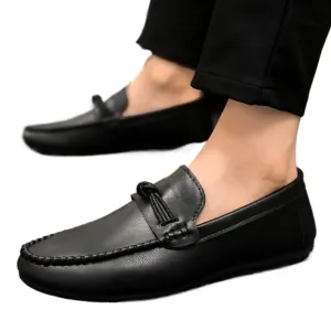 Spring society guy casual shoes trendy shoes Doudou shoes men's lazy shoes cover feet one pedal men's shoes foreign trade large size
