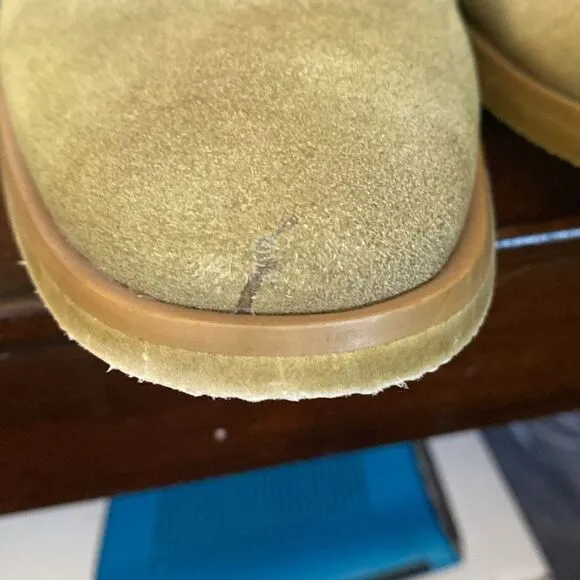 Stacy Adams Sz 8M Preston Green Suede Shoes 24891-344