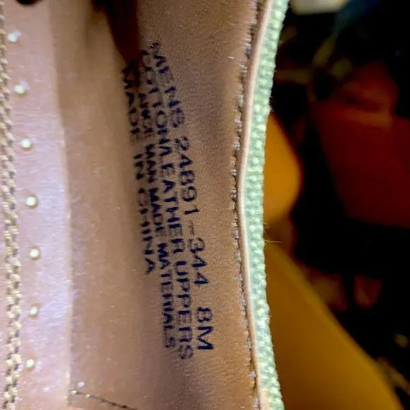Stacy Adams Sz 8M Preston Green Suede Shoes 24891-344