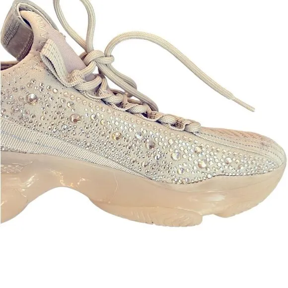 Steve Madden SM NY 90 shoes. Lots of Bling. Size 9