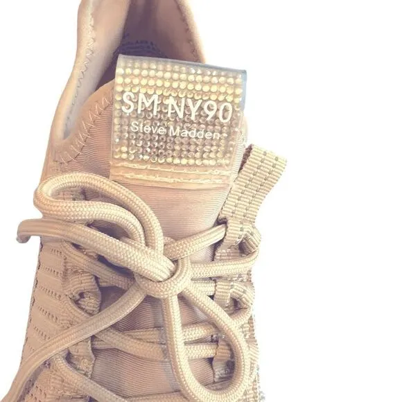 Steve Madden SM NY 90 shoes. Lots of Bling. Size 9