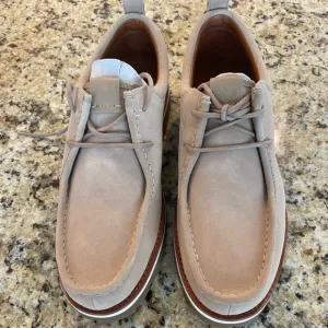Stunning Brown Tan Suede Shoes Rubber Soles Size 9  Retails for $340