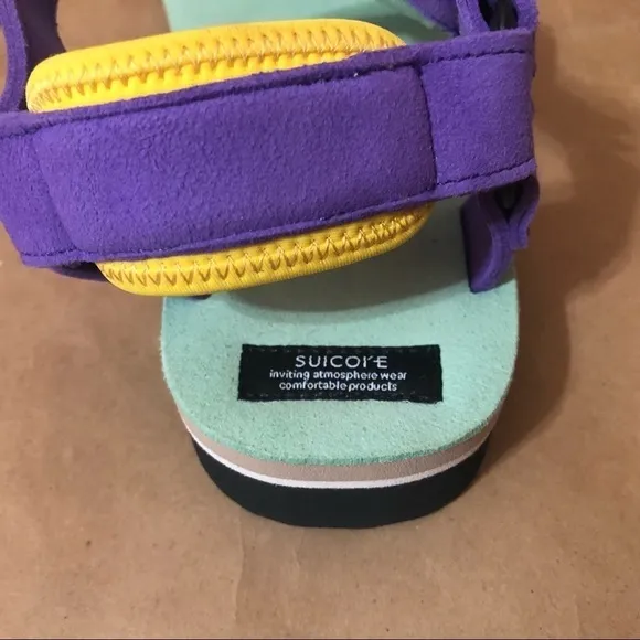 Suicoke | Depa ECS Platform Sandals Mint 78 Dad Sandals Retro Outdoor Size 9