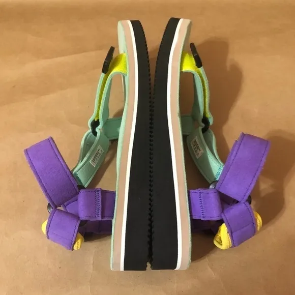 Suicoke | Depa ECS Platform Sandals Mint 78 Dad Sandals Retro Outdoor Size 9