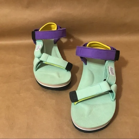 Suicoke | Depa ECS Platform Sandals Mint 78 Dad Sandals Retro Outdoor Size 9