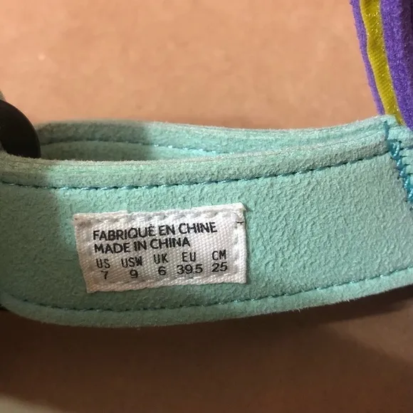 Suicoke | Depa ECS Platform Sandals Mint 78 Dad Sandals Retro Outdoor Size 9