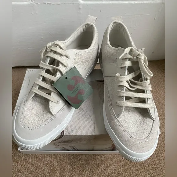 SUPERGA X ENGINEERED GARMENTS 3420 LOW WHITE sneakers 9.5US womens /8US …
