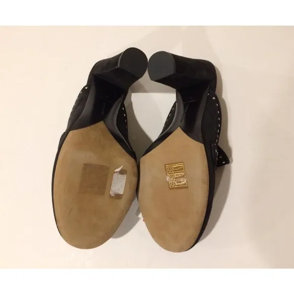 Tabitha Simmons Studded Suede Mule Sandal NEW
