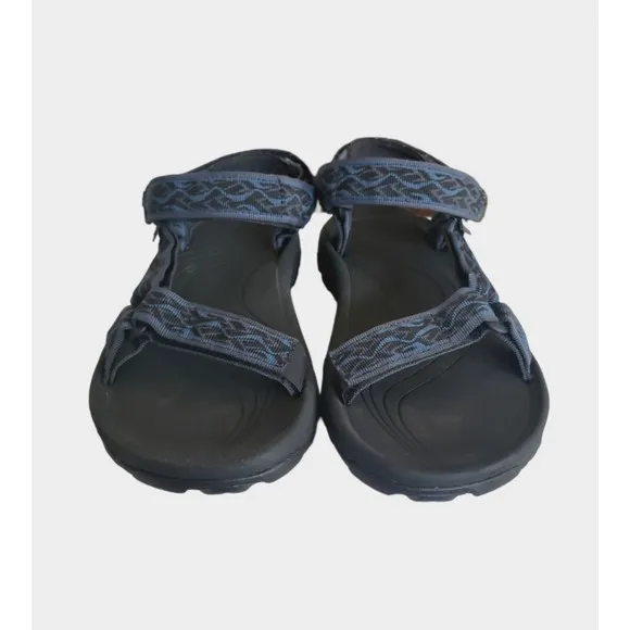 Teva Hurricane XLT 4156 Men Size 9 Hiking Outdoor Water Sandals Blue Black