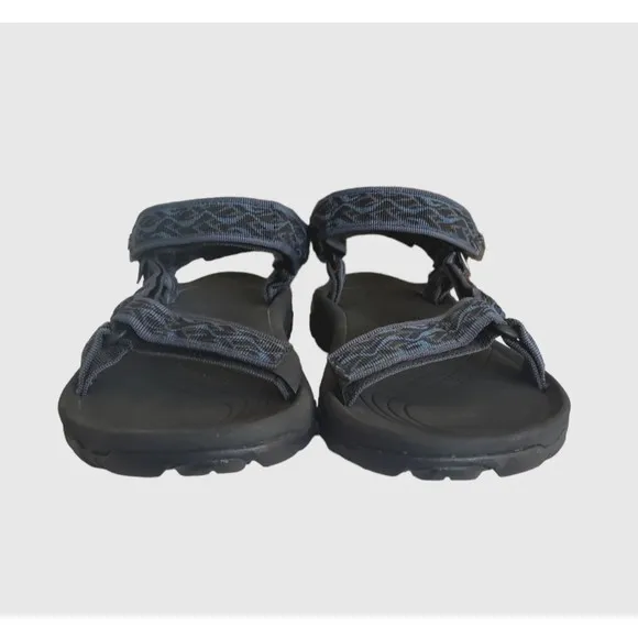 Teva Hurricane XLT 4156 Men Size 9 Hiking Outdoor Water Sandals Blue Black