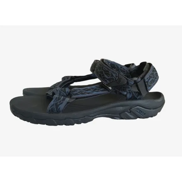 Teva Hurricane XLT 4156 Men Size 9 Hiking Outdoor Water Sandals Blue Black