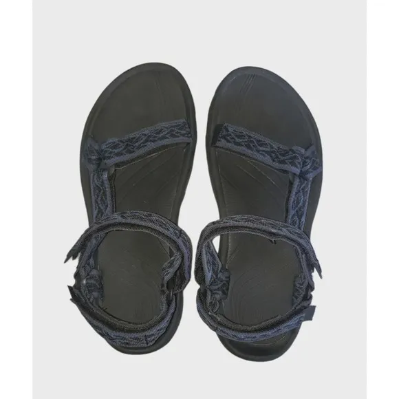 Teva Hurricane XLT 4156 Men Size 9 Hiking Outdoor Water Sandals Blue Black