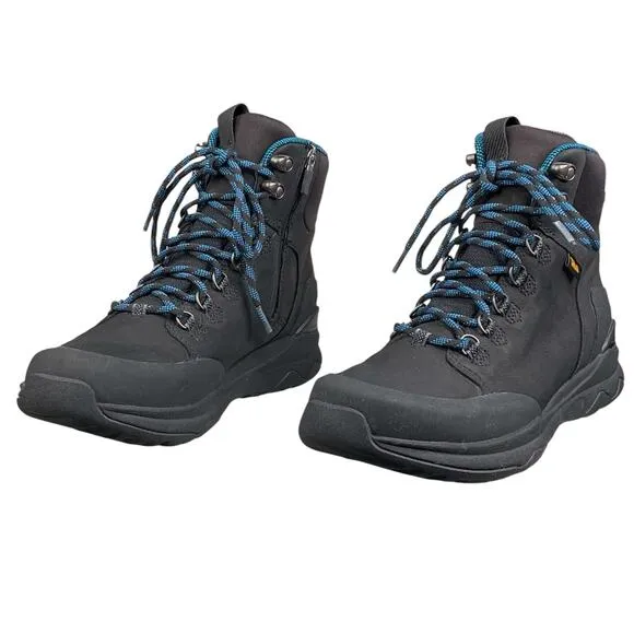 Teva Mens Arrowhead Utility Black Thinsulate Lace Up Boot Size US 9