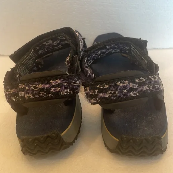 Teva sandals outdoor water hiking shoes 6427 black purple women’s size 8