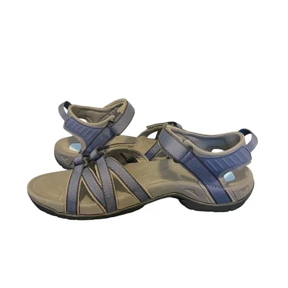 Teva Women’s Tirra Sandals Sz 10 Bering Sea Waterproof Strappy Sport Hiking
