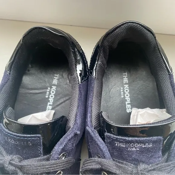 The Kooples Suede Colorblock Pattern Sneakers Size 42​​