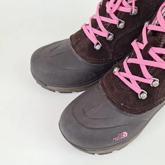 The North Face CHILKATS LACE AX0ZFD1 Winter Brown Boots