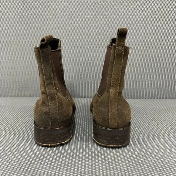 Thursday Boot Co. Dutchess Chelsea Ankle Boot DarkBrown Suede Womens Size 9