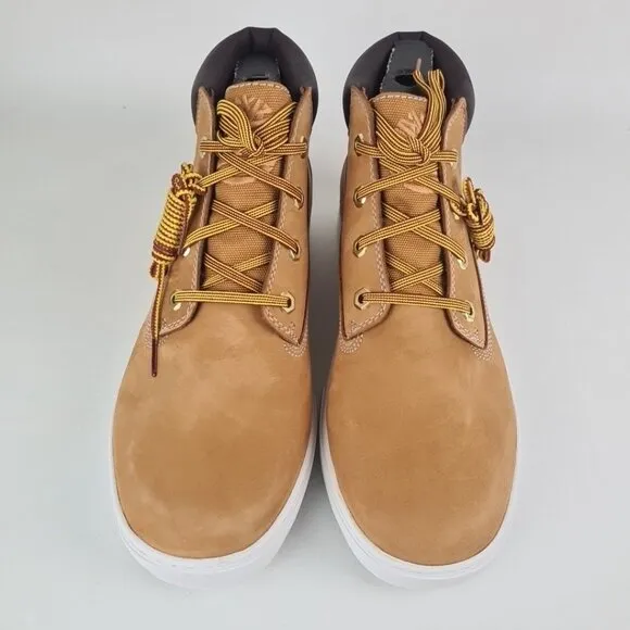 Timberland 2.0 Cupsole Chuka Suede Mens Combat Wheat Boots Rare