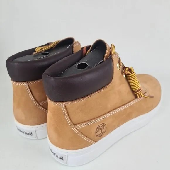 Timberland 2.0 Cupsole Chuka Suede Mens Combat Wheat Boots Rare