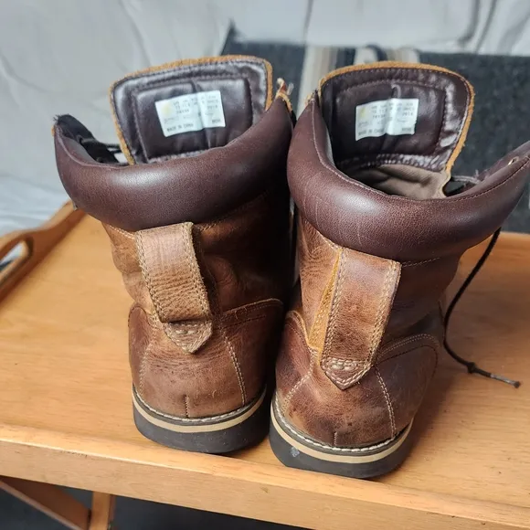 Timberland Brown Leather Hiking Trail Boots