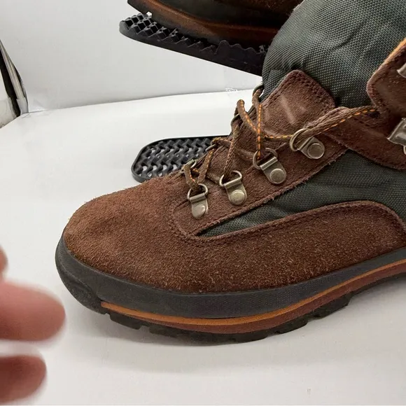 Timberland Hiking Boots Mens 11 Suede Ankle Trail Trekking Shoes 95054 Y2K VTG