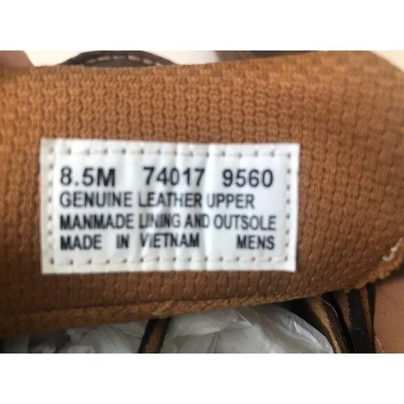 Timberland Mens 74017 Annapolis 2 Eye Premium Full Grain Leather Boat Shoes 8.5M