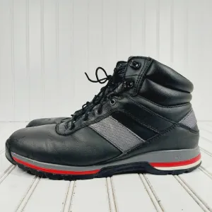 Timberland Men's Black Leather Lace Up Winter Boots i 1011
