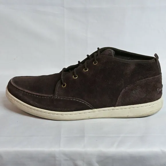 Timberland Newmarket Chukka Boots Brown Size US 11.5 Lace Up Men Shoes‎ 6053R