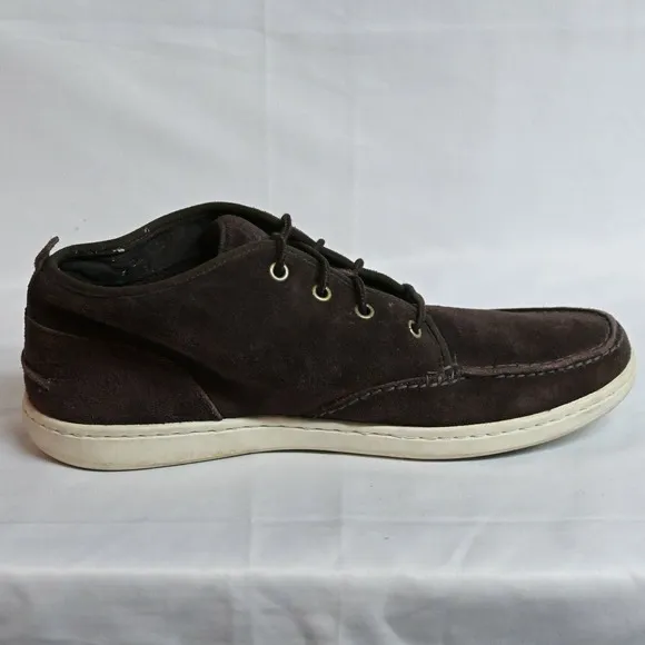 Timberland Newmarket Chukka Boots Brown Size US 11.5 Lace Up Men Shoes‎ 6053R