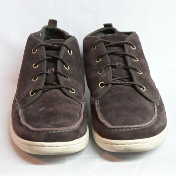 Timberland Newmarket Chukka Boots Brown Size US 11.5 Lace Up Men Shoes‎ 6053R
