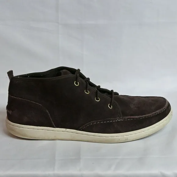 Timberland Newmarket Chukka Boots Brown Size US 11.5 Lace Up Men Shoes‎ 6053R