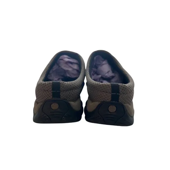 Timberland Outdoor Slip-On Sandals Suede/Mesh Lightweight Casual Comfort Size 7