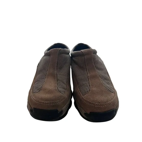 Timberland Outdoor Slip-On Sandals Suede/Mesh Lightweight Casual Comfort Size 7
